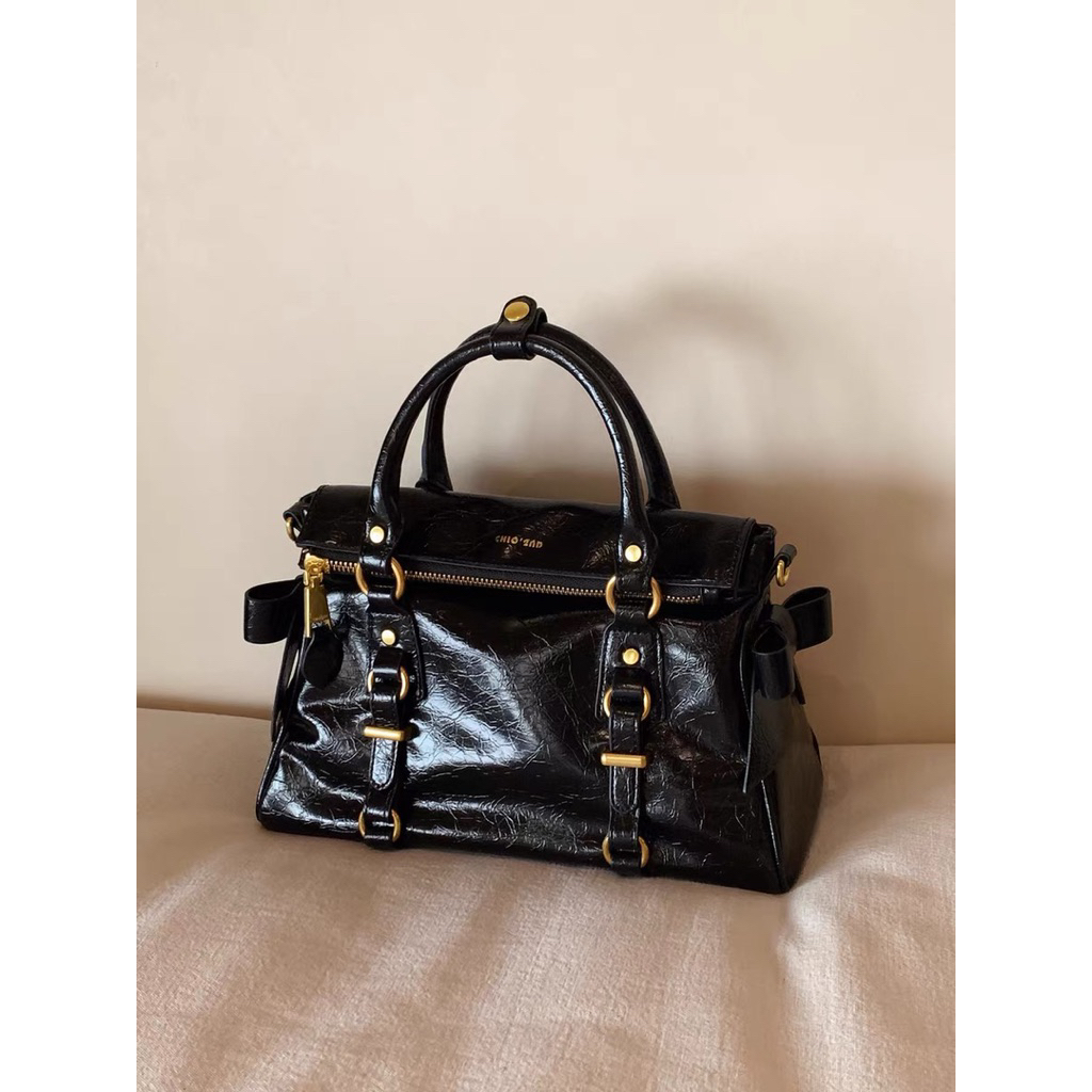 [ORDER CHÍNH HÃNG] Túi xách đeo chéo Chio’2nd vintage Hàn Quốc da mềm, mẫu mới túi xách Chio’2nd