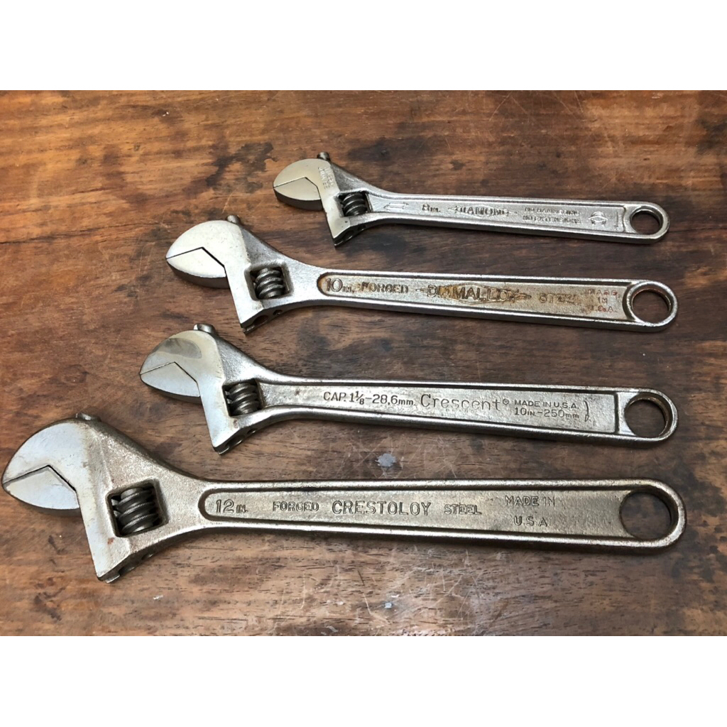 Mỏ lết Mỹ Zin xưa size 8" 10" 12"