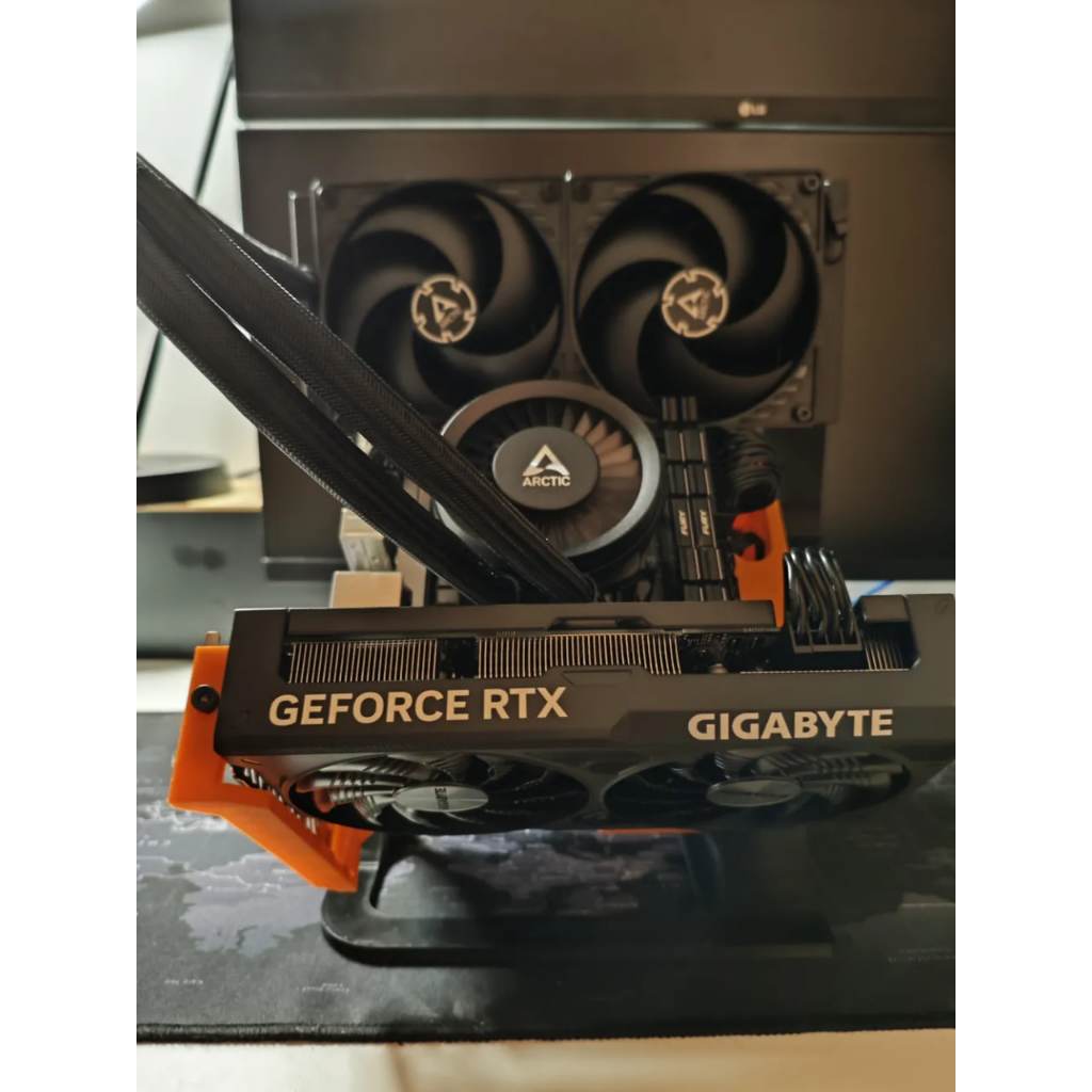 Khung vỏ máy tính itx, benchtable PC hỗ trợ lắp tản AIO 240MM