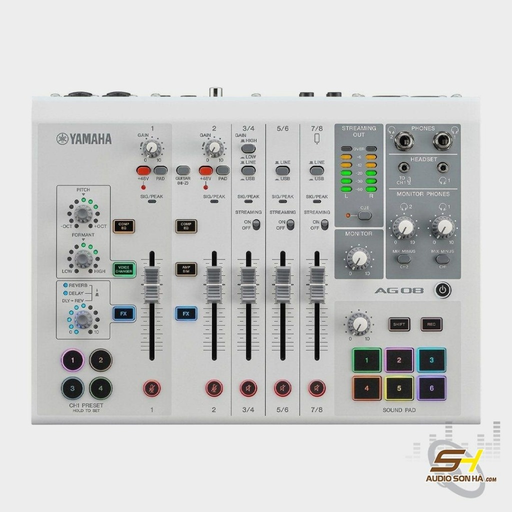 Mixer livestream YAMAHA AG08