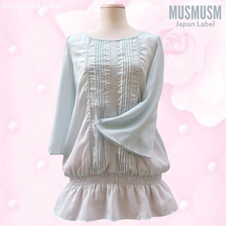   3 12  PASTEL JAPAN - Áo coquette lolita y2k shoujo fairycore babydoll màu tươi sáng ngọt ngào 