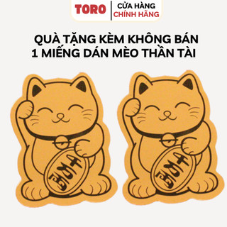 Quà tặng kèm 1 miếng dán mèo thần tài may mắn cho ốp điện thoại mờ AG sang trọng 