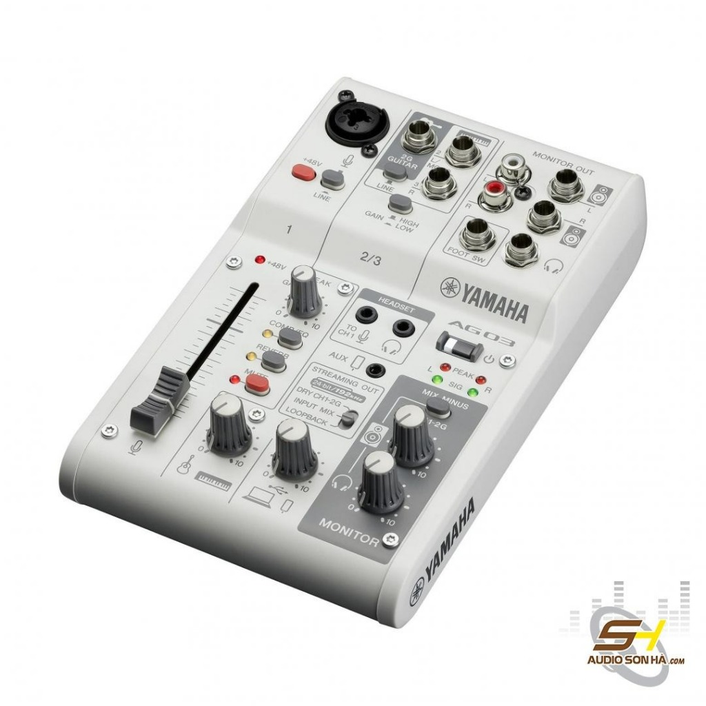 Mixer livestream Yamaha AG03MK2