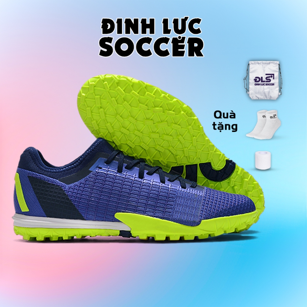 Giày Bóng Đá Vapor 14 Pro, Thành Tài - Đinh Lực Soccer, TF Upper Vải Dệt Phủ Keo Đế Bám Sân
