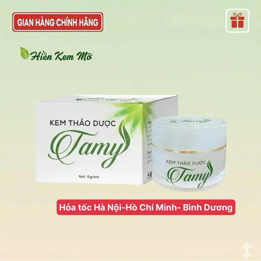 [1 hộp+ quà] Kem Thảo Dược Tamy Chính Hãng cho bé, chàm sữa ,viêm da,hăm rôm,mẩn ngứa....
