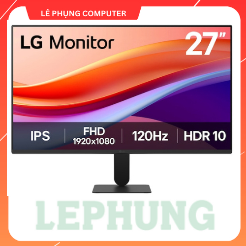 Màn hình LG 27U411A-B 27 inch (FHD/IPS/120Hz/HDMI/VGA/5MSHDMI | Vesa 100 x 100 | Bảo hành LG  24 thá