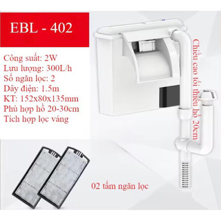 Lọc thác bể cá thế hệ mới SUNSUN Xiaoli EBL-401, 402, 403