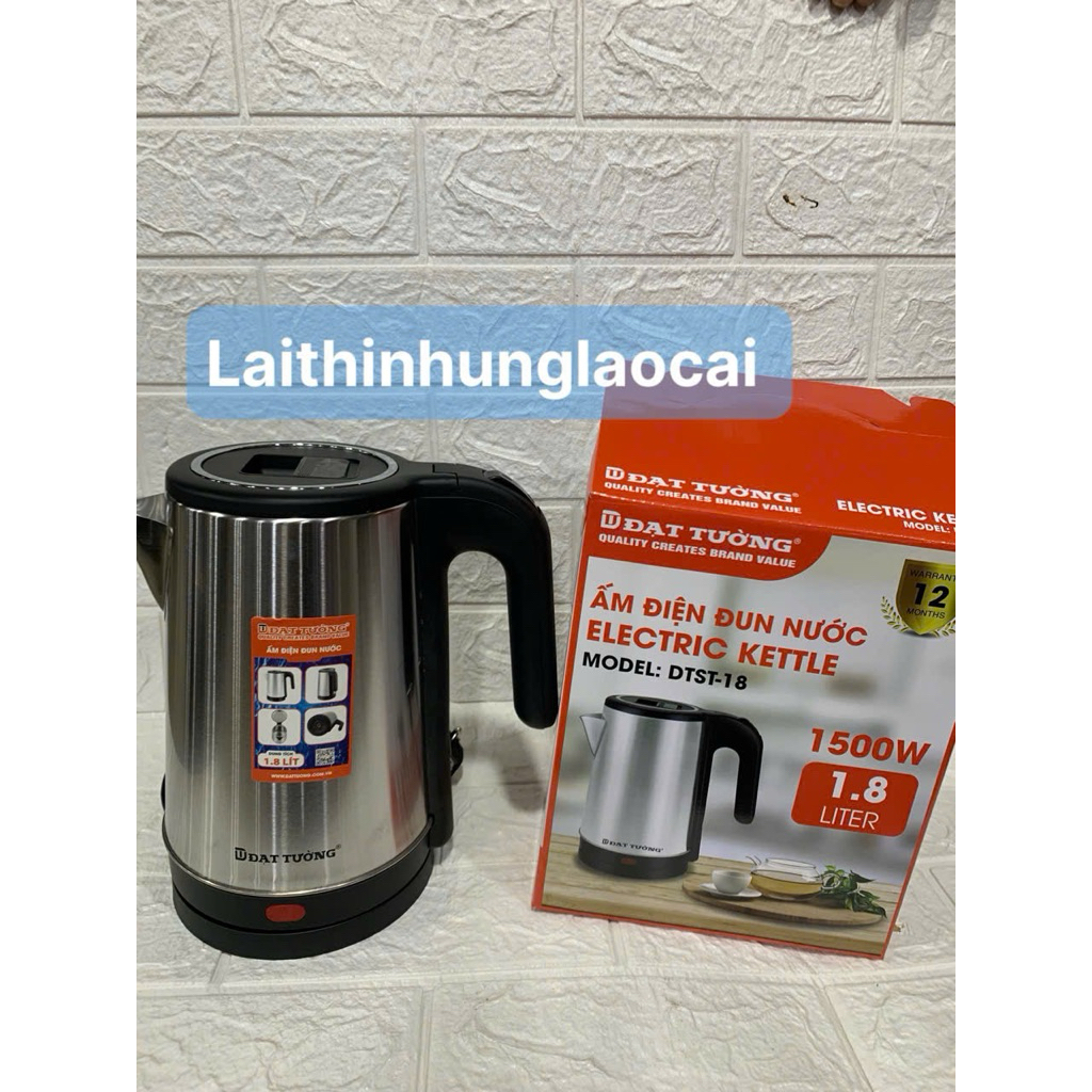 Ấm siêu tốc Đạt Tường 1,8 lít mẫu mới