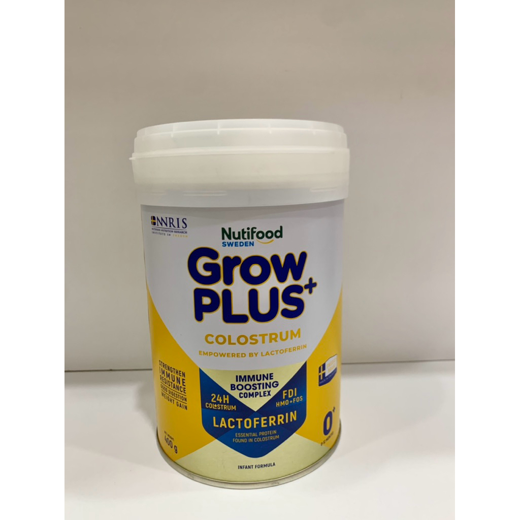 Sữa Bột Nutifood GrowPLUS+ Colostrum Lactoferrin 0+ 400g