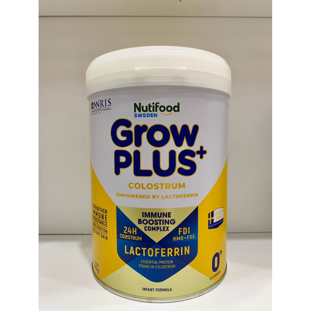 Sữa Bột Nutifood GrowPLUS+ Colostrum Lactoferrin 0+ 800g