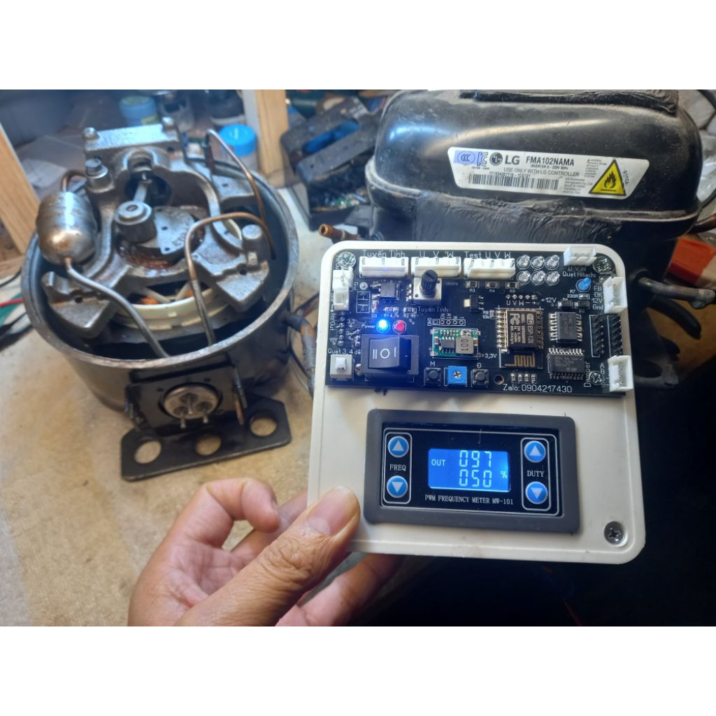 Bộ Test Lốc quạt tủ lạnh, lốc tuyến tính inverter đa năng