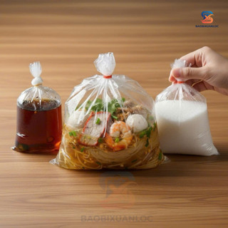  Bọc đựng nước lèo - túi đựng đường   Sữa chua túi - nilon bóng dẻo 