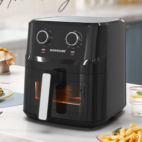 NỒI CHIÊN KHÔNG DẦU 6.5L SUNHOUSE SHD4030