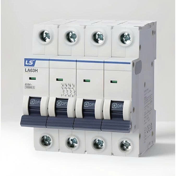 Cầu dao tự động MCB LS LA63H-4P-25A