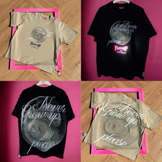  Áo Thun POPPOP MASCOT SAND BOXY Hai Màu Đen   Beige  Newtag bọc  