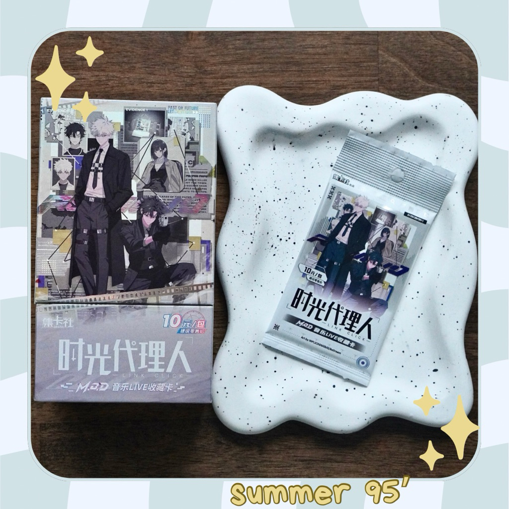 [SẴN-SUMMER 95’] Pack card thẻ nhân phẩm Link Click Rewind chính hãng