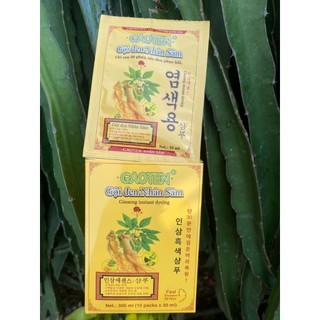 [[BAO BÌ MỚI]] GỘI ĐEN NHÂN SÂM HÀN QUỐC 30ML (1 GÓI)