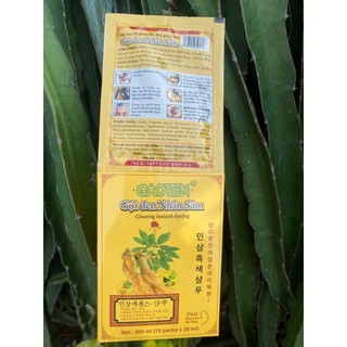 [[BAO BÌ MỚI]] GỘI ĐEN NHÂN SÂM HÀN QUỐC 30ML (1 GÓI)