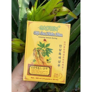 [[BAO BÌ MỚI]] GỘI ĐEN NHÂN SÂM HÀN QUỐC 30ML (1 GÓI)