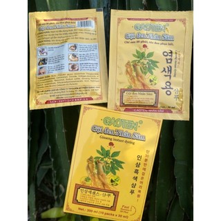 [[BAO BÌ MỚI]] GỘI ĐEN NHÂN SÂM HÀN QUỐC 30ML (1 GÓI)