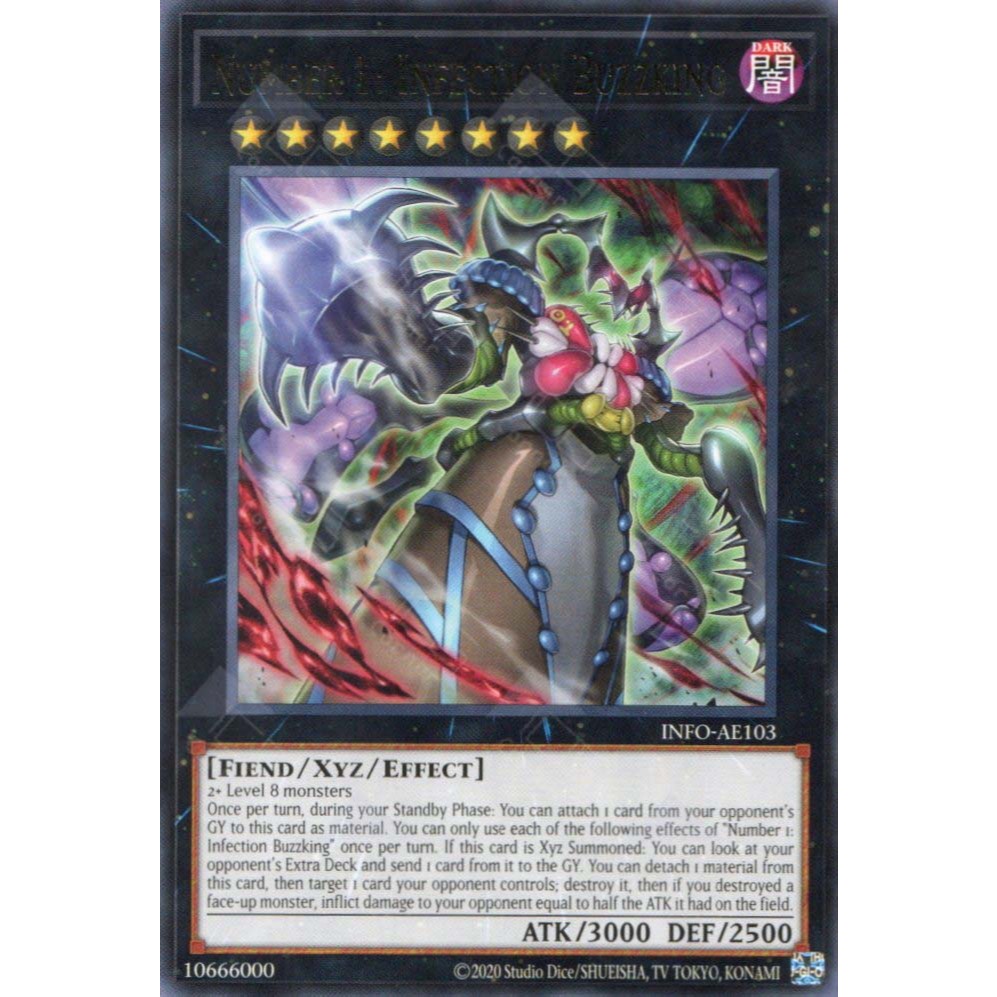 Number 1: Infection Buzzking - Rare AE - INFO-AE103