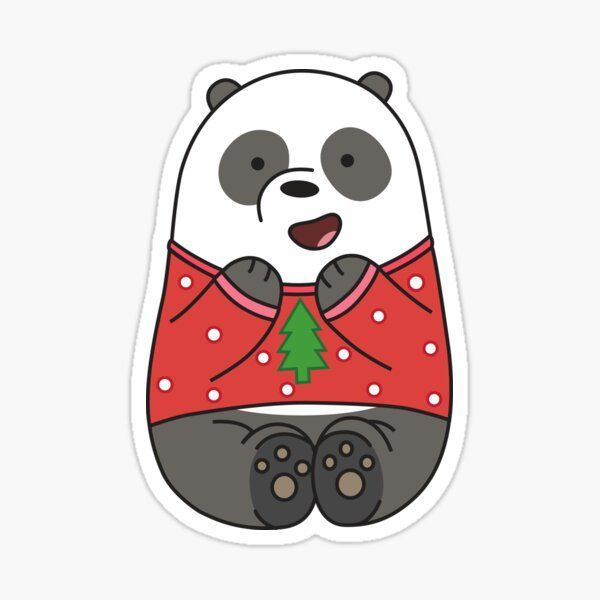 Chiếc Móc khóa hình gấu Trắng (Ice Bear) Giáng Sinh