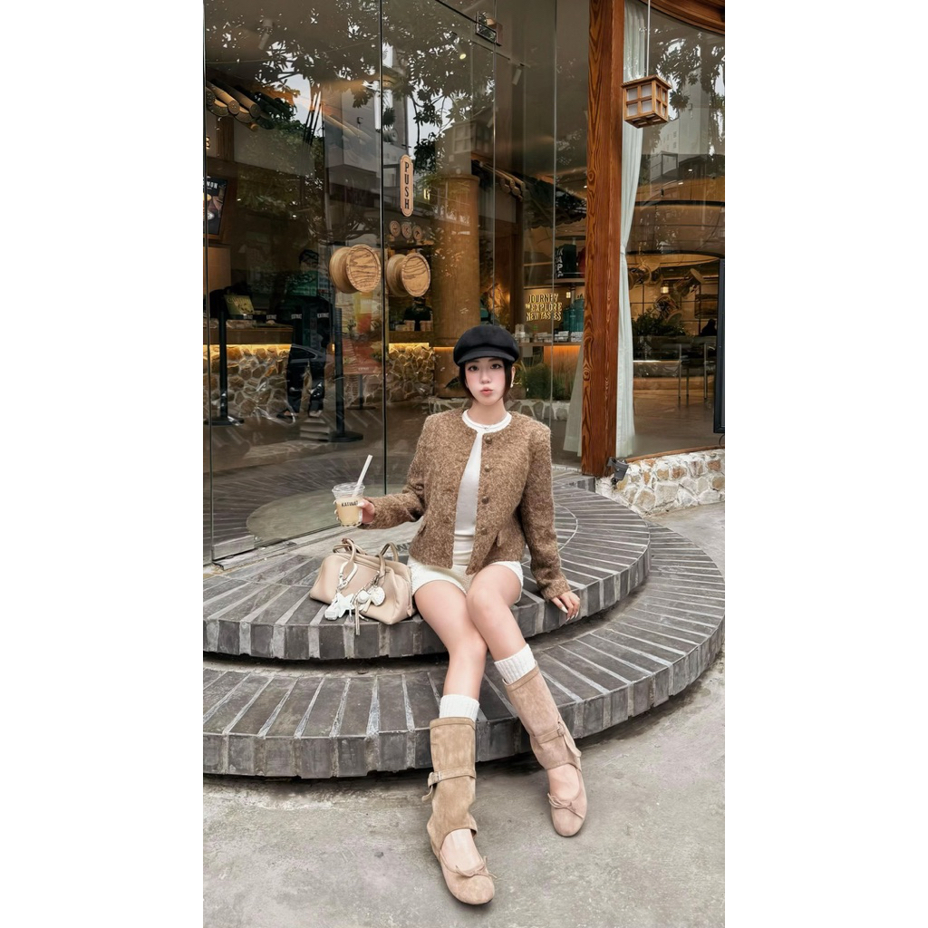 𝑪𝒉𝒐𝒄𝒐•[Order] Áo Khoác Dạ Xù