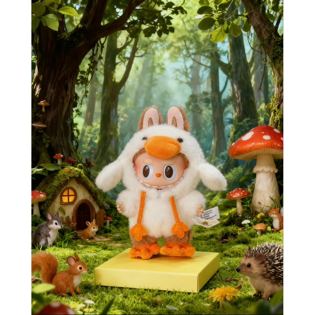 [SẴN] LABUBU FOREST FAIRY TALE POPMART - Móc khoá mô hình Labubu Vịt - chính hãng