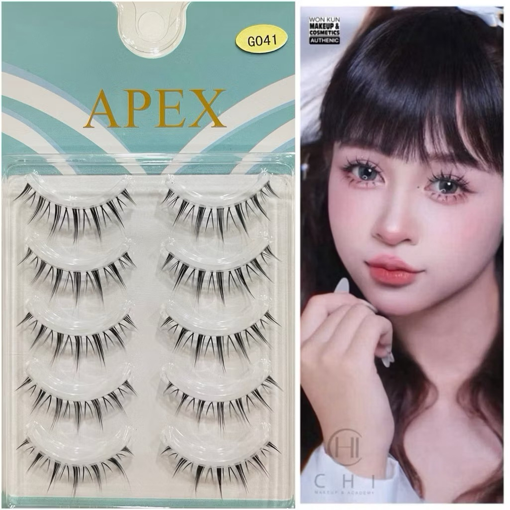 Mi apex G041 Sợi Nhấn Gân Trong Đẹp Trang Điểm Cô Dâu , Khách Tiệc [ G041 APEX ]