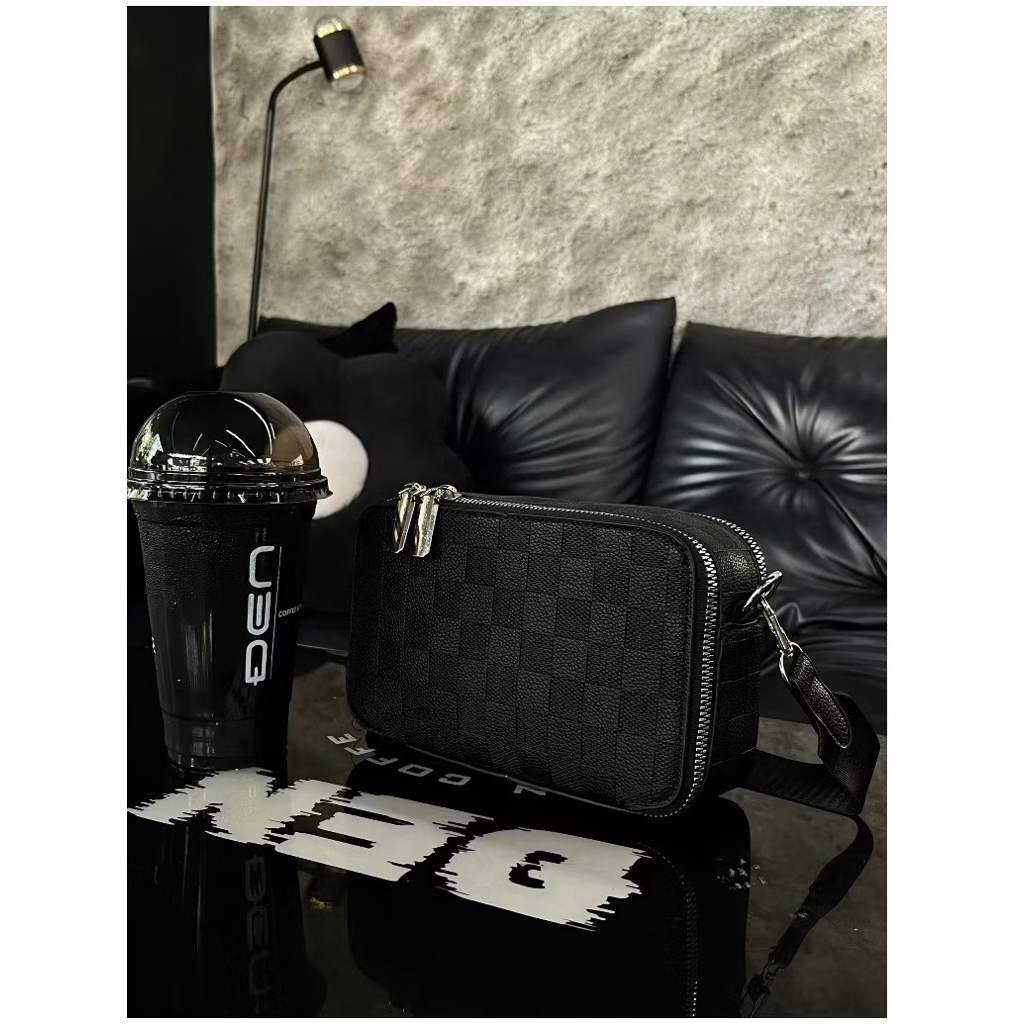 Túi Xách Đeo Chéo Nam MT Size 20 Hàng Loại Một May Kỹ Có Nhiều Ngăn Đựng Được Nhiều Đồ Dùng Vật Dụng Cá Nhân