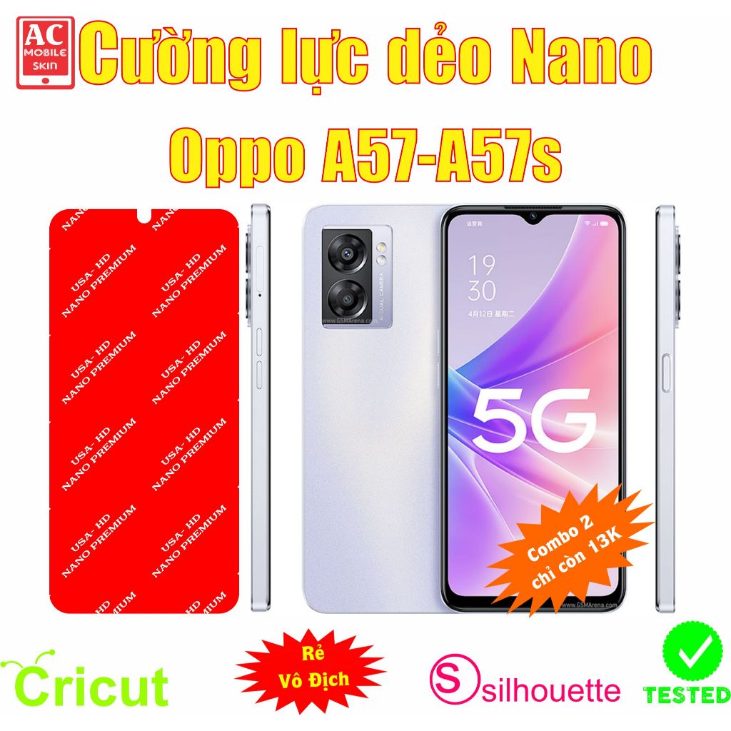 Cường lực dẻo bảo vệ màn hình điện thoại oppo A57- A57s