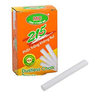 (Set 3 hộp) Phấn Trắng/Màu Mic Không Bụi Hộp/10v