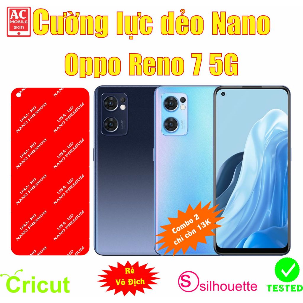 Cường lực dẻo bảo vệ màn hình điện thoại Oppo Reno 7 5G (Reno7 bản 5G)