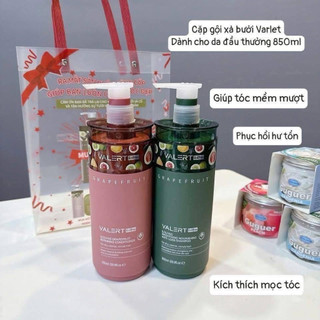 Dầu gội cặp BƯỞI -Grapefruit 850ml ( cả cặp gội + xả 2 chai) - HANA