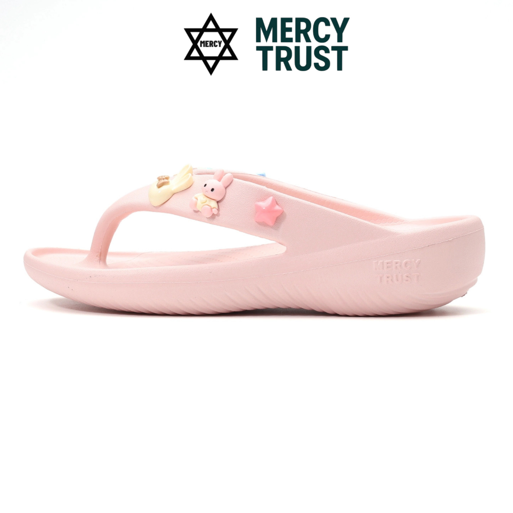 [Tặng 10 Sticker ngẫu Nhiên + Vớ] Dép kẹp xỏ ngón MERCY TRUST MKEP4CM Liệu EVA êm mềm – đế êm, không