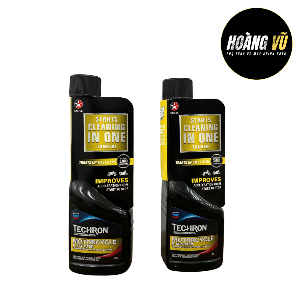 Phụ Gia Xăng Vệ Sinh Buồng Đốt Kim Phun  - Caltex Techron Concentrate Plus (Tuýp 75ml)
