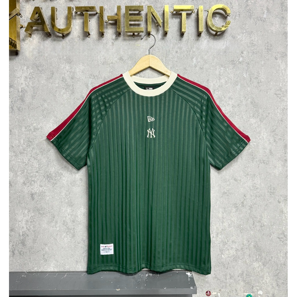(CHÍNH HÃNG) ÁO NEW ERA SỌC BÓNG XANH LÁ MỚI