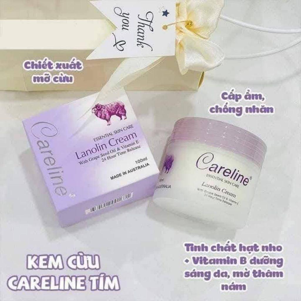 kem cừu dưỡng nẻ Careline