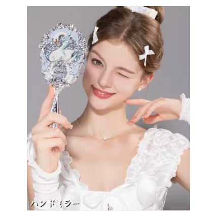 [SẴN HÀNG] GƯƠNG CẦM TAY BST SWAN BALLET FLOWER KNOWS