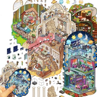 Enjoymore *Kỳ 2* Tổng Hợp Dán Ảnh 3 Chiều Nhiều Chủ Đề Bộ Sưu Tập Sticker Chơi Game Trang Trí 3D
