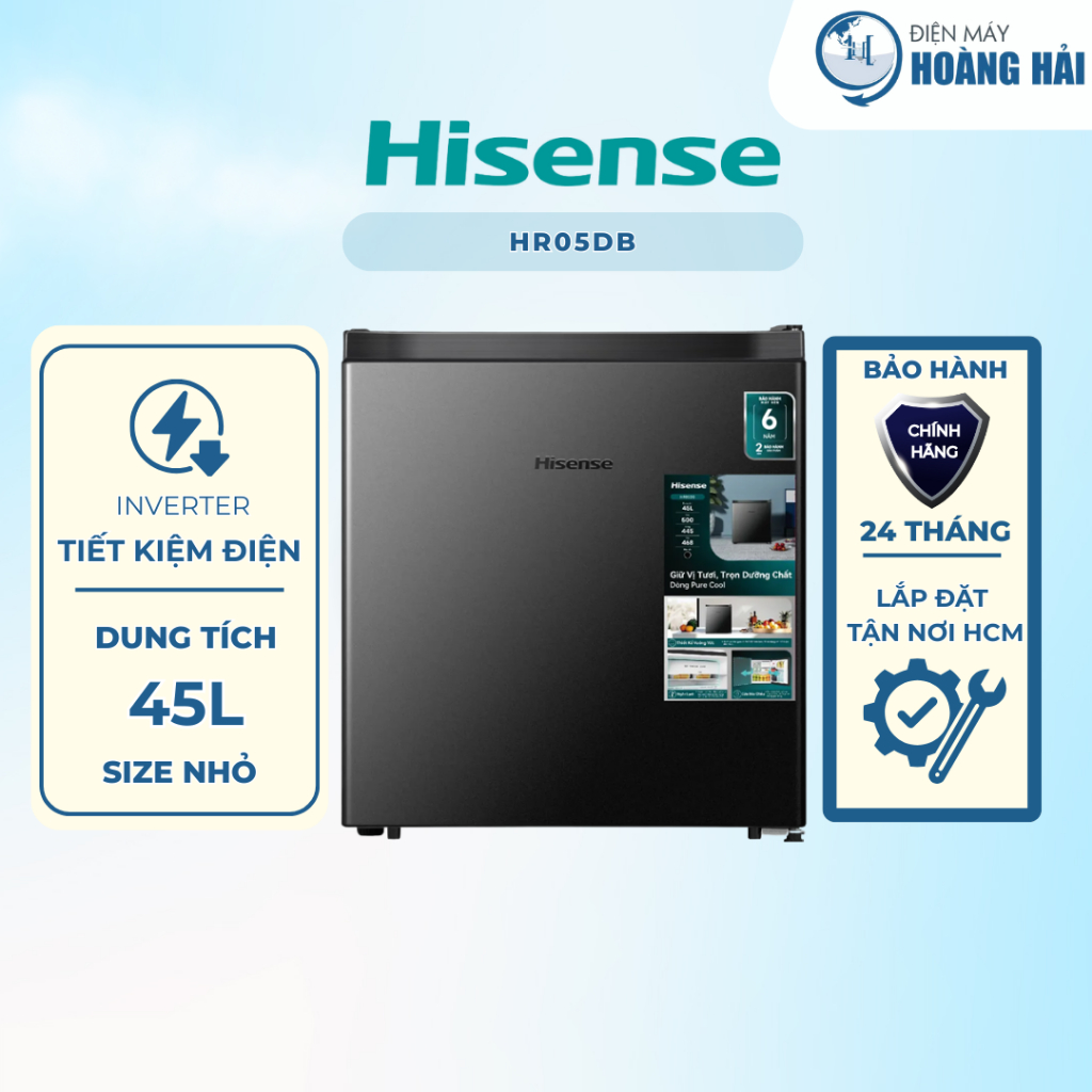 HR05DB 45 lít / HR09DB Tủ lạnh mini Hisense HR05DB 45 lít / HR09DB 90 lít