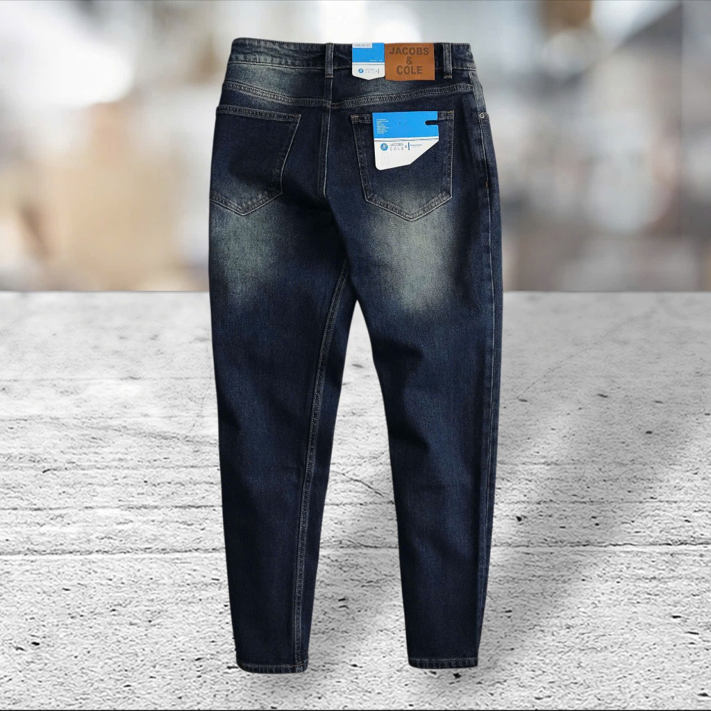 Hinh That Quần jean dài nam Jacobs Cole ống đứng hàng vnxk co giãn size 55-92kg mang đi làm đi chơi