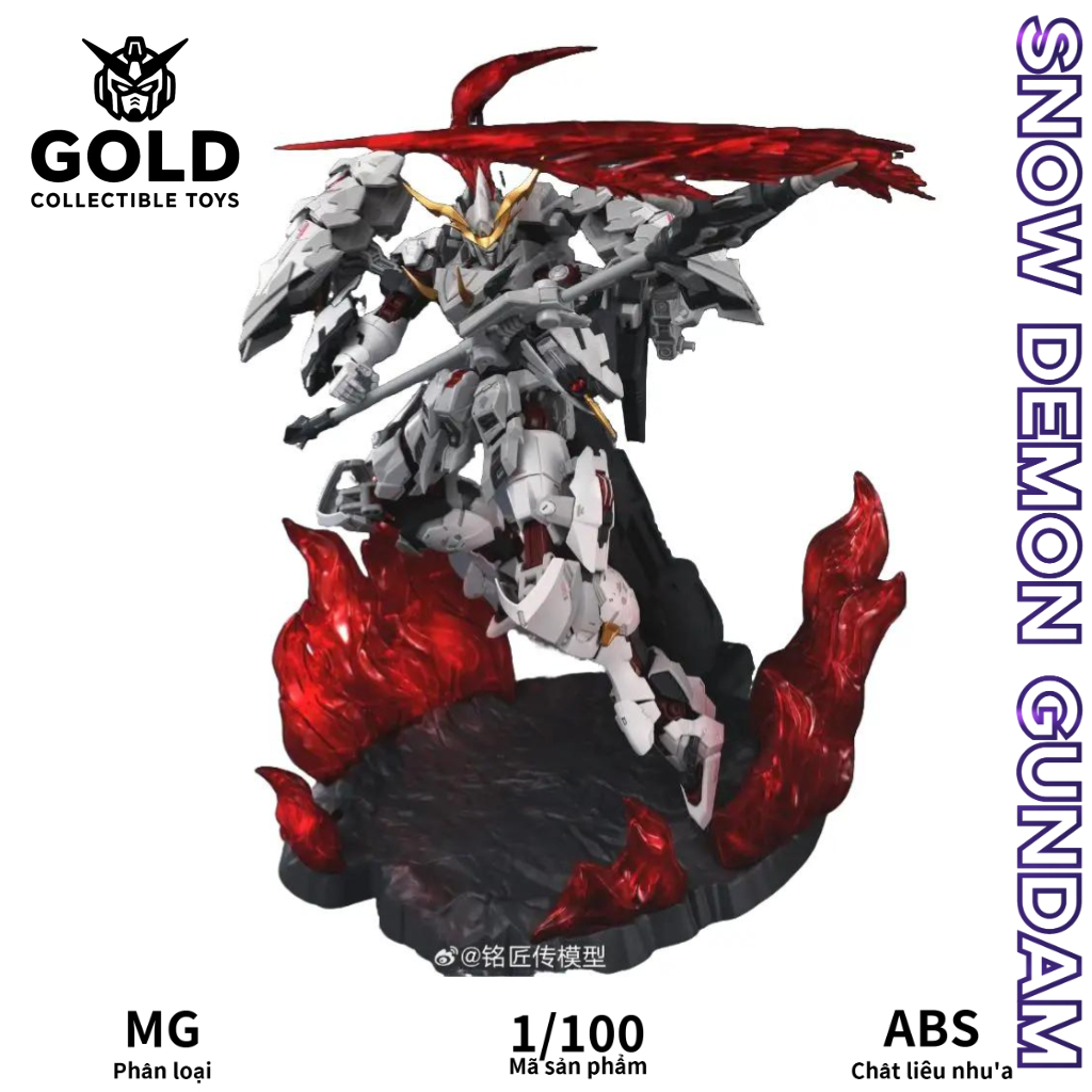 Mô Hình Lắp Ráp Taira No Kiyomori Quỷ Tuyết Limited Mô Hình Gundam Kèm Base Decal Runner Sơn Sẵn