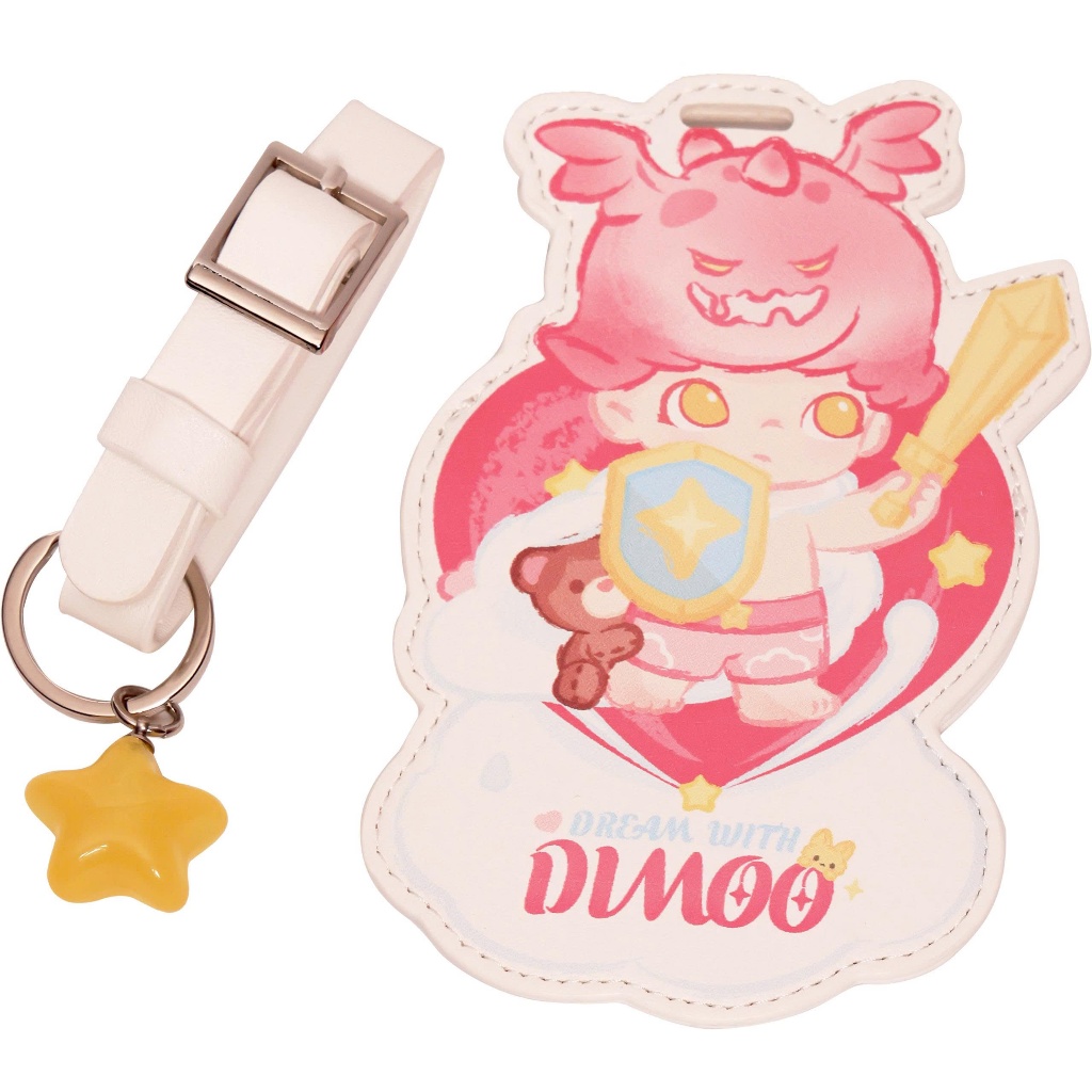 [HÀNG TẶNG KHÔNG BÁN] POP MART Dimoo Dream Inside and Outside Luggage Tag Xin Đừng Đặt