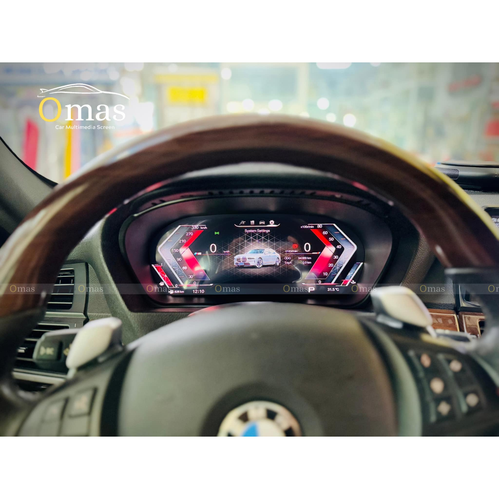 MÀN HÌNH ODO LCD BMW X5 X6 E70 E71 2006 - 2013