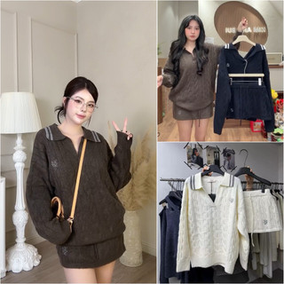  4 Set Len Nữ Set Len Thừng Lowe Thêu Cổ Bẹ Áo + Váy Hàng L1 Siêu Hottrend 2025  Về Sẵn  na_fashionn 2025 