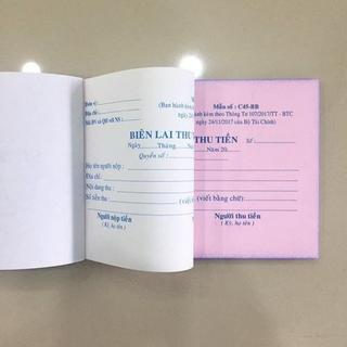 (Set 5 cuốn) Biên Nhận 2 Liên