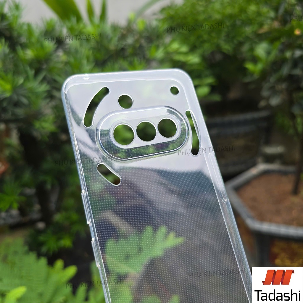 Ốp Lưng Dẻo Nothing Phone 3a/ 3a Pro, CMF Phone 1, Nothing Phone 2a/ 2a Plus Trong Suốt Có Gờ Bảo Vệ