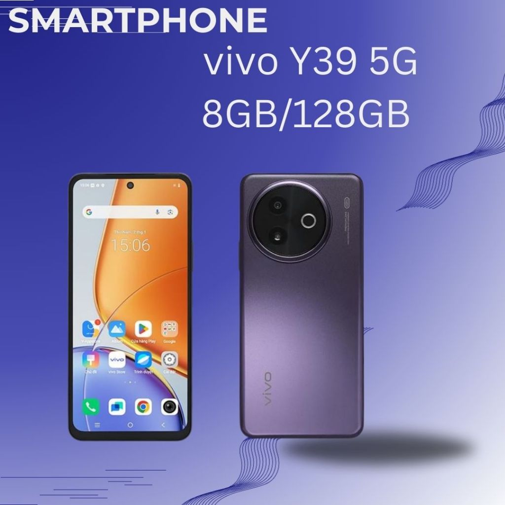 ĐT CŨ vivo Y39 5G 8GB/128GB – Dòng Y39