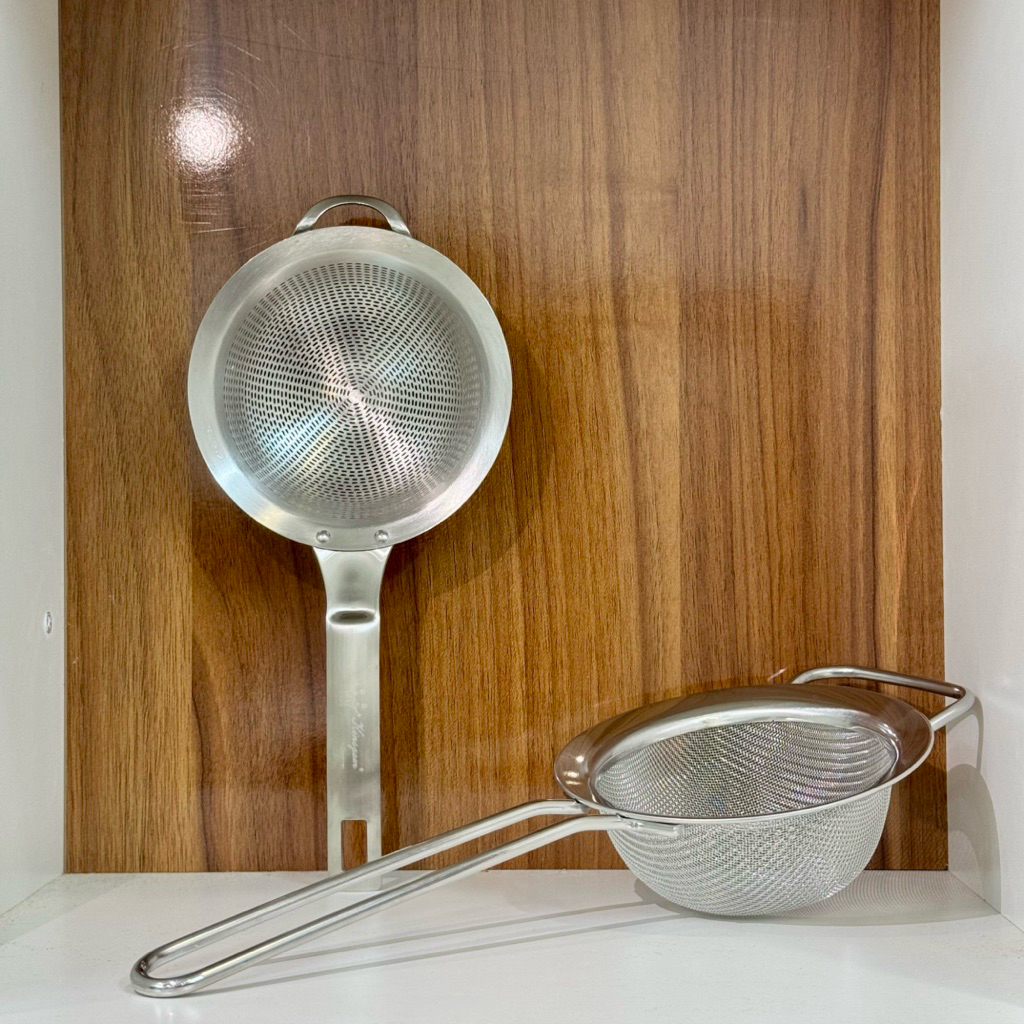 Rây Lọc KINSGEM By CHOCKMEN Inox 304 Nguyên Khối Rây Lọc Cháo Lọc Cua Rây Lọc Lưới Lọc Sữa Hạt Muôi 